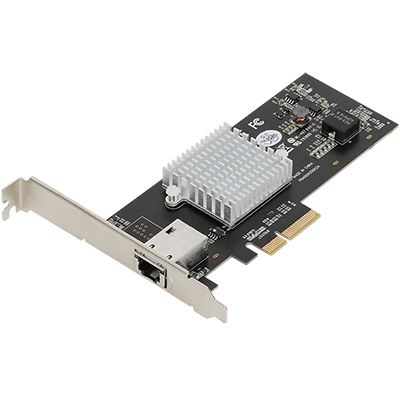 강원전자 넷메이트 N-430 NBASE-T PCI Express 기가비트 랜카드(Intel X550-AT 칩셋)(슬림PC겸용)
