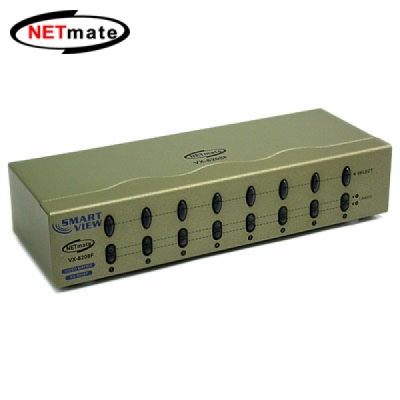 강원전자 넷메이트 고해상도 2:8 모니터 MATRIX 분배기 VX-8208F