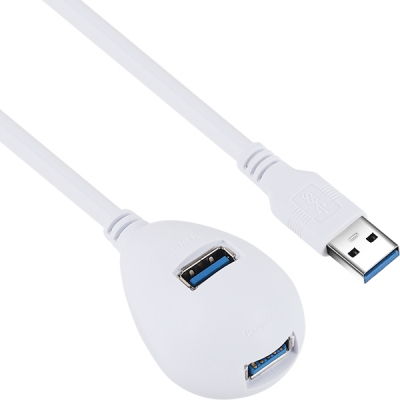 강원전자 넷메이트 USB3.0 연장 스탠드 케이블 1.8m NMC-US318
