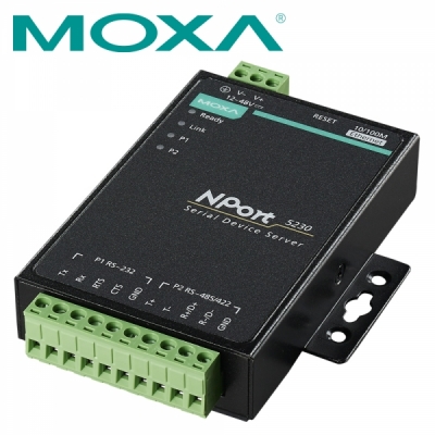 MOXA NPort5230 RS232 & RS422/485 디바이스 서버 NPort 5230