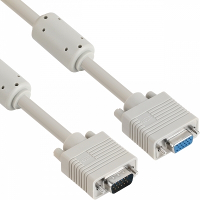 강원전자 넷메이트 RGB 3+6 모니터 연장 케이블 20m (베이지) NMC-R200F