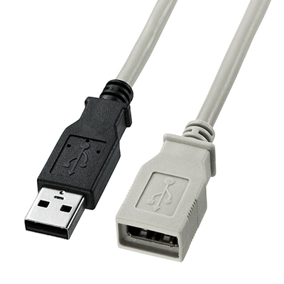 강원전자 산와서플라이 USB2.0 연장 AM-AF 케이블 3m KU-EN3K