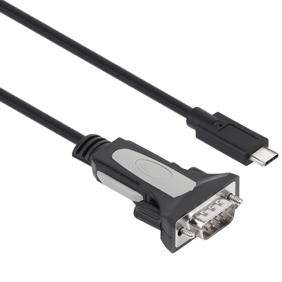 강원전자 넷메이트 USB2.0 Type C to RS232 시리얼 컨버터(FTDI/1.8m) KW-825C