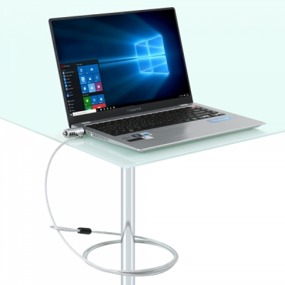 강원전자 넷메이트 노트북 도난방지 USB포트 와이어 잠금장치(키 타입/4.5mm/1.8m) NM-SLL05M