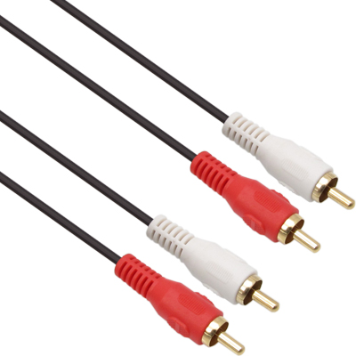 강원전자 넷메이트 RCA 2선 케이블(2.8mm) 3m NMA-2R030N
