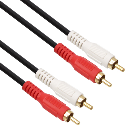 강원전자 넷메이트 RCA 2선 케이블(5mm) 3m NMA-2R030M