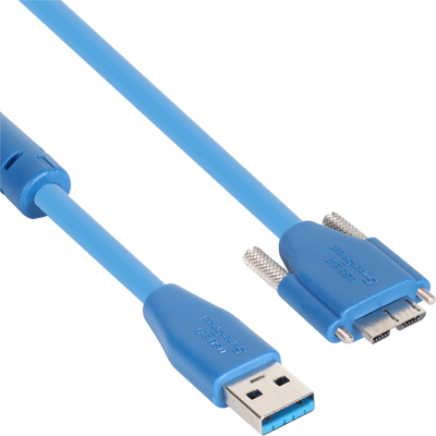 강원전자 넷메이트 USB3.0 High-Flex AM-MicroB(Lock) 리피터 5m CBL-HFD302MBS-5M