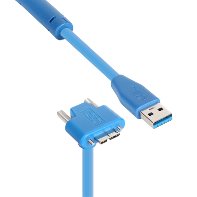 강원전자 넷메이트 USB3.0 High-Flex AM-MicroB(아래쪽 꺾임) 리피터 20m CBL-HFD302MBS-20mDA