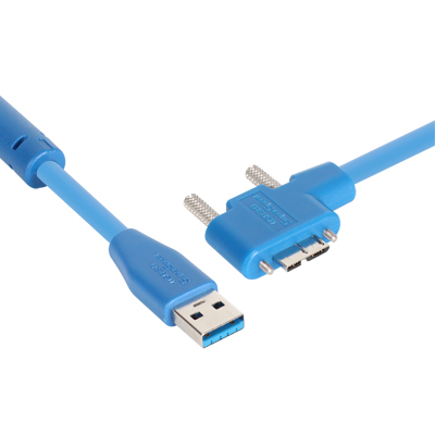 강원전자 넷메이트 CBL-HFD302MBS-5mLA USB3.0 High-Flex AM-MicroB(왼쪽 꺾임) 리피터 5m