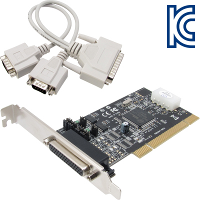 강원전자 넷메이트 2포트 PCI 시리얼카드 with Power(Oxford)(슬림PC겸용) CP-100
