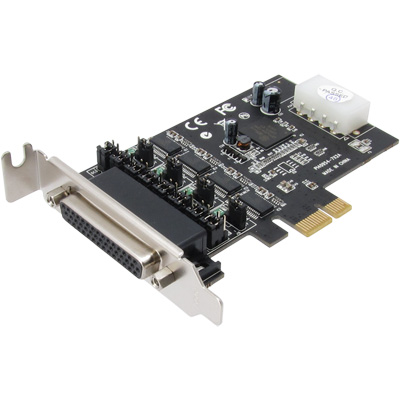 강원전자 넷메이트 CP-130 4포트 PCI Express 시리얼카드 with Power(Oxford)(슬림PC겸용)
