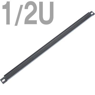 강원전자 넷메이트 허브랙 블랭크 판넬(1/2U/블랙) CYPN-1/2U(Black)
