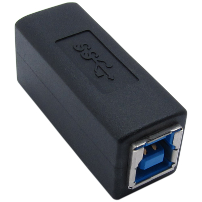 강원전자 넷메이트 USB3.0 BF/BF 연장 젠더(블랙) NM-UG307