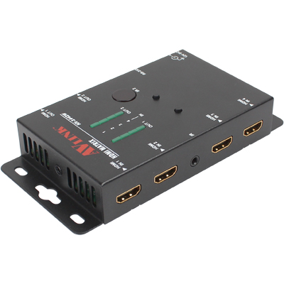 강원전자 넷메이트 4K 60Hz HDMI 4:2 매트릭스 분배기(리모컨) HX-1442W