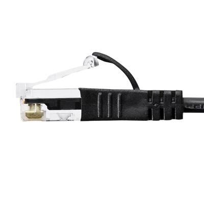 강원전자 산와서플라이 CAT.6 UTP다이렉트 초슬림 케이블 2m KB-SL6-02BK