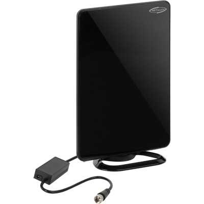 강원전자 넷메이트 NM-AT828 디지털 TV 실내 수신 안테나(30dB/유·무전원)