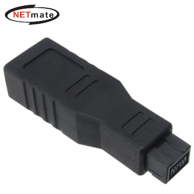 강원전자 넷메이트 IEEE1394 6F to 9M 젠더 NM-BG01