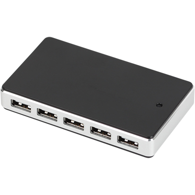 강원전자 넷메이트 NM-BY258 USB2.0 10포트 허브 (유·무전원)