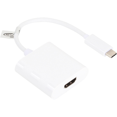 강원전자 넷메이트 NM-CH02 USB3.1 Type C to HDMI 컨버터(무전원/Alternate Mode)