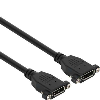 강원전자 넷메이트 DisplayPort F/F 연장 판넬형 케이블 1m NM-DPG06