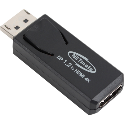 강원전자 넷메이트 NM-DPH03 DisplayPort 1.2 to HDMI 젠더(무전원)