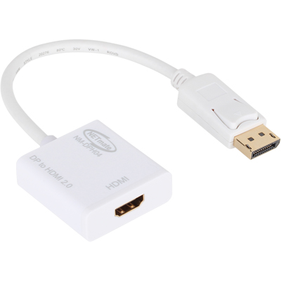 강원전자 넷메이트 NM-DPH04 DisplayPort 1.2 to HDMI 2.0 Active 컨버터(무전원)