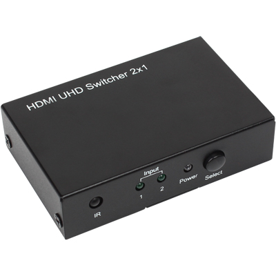 강원전자 넷메이트 4K 60Hz HDMI 2.0 2:1 선택기 NM-HSU201
