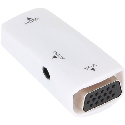 강원전자 넷메이트 NM-HV05F HDMI to VGA(RGB)+Stereo 컨버터(젠더 타입/무전원)