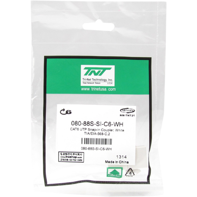 TNT NM-TNT21 CAT.6 UTP 스냅인 네트워크 모듈(커플러)