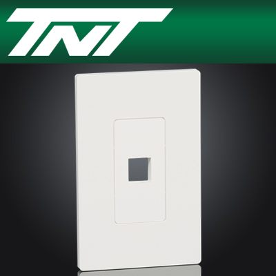 강원전자 TNT 아울렛 1포트 페이스 플레이트 NM-TNT56