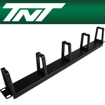 강원전자 TNT 허브랙/서버랙 케이블 매니지먼트 판넬(1U/블랙) NM-TNT68