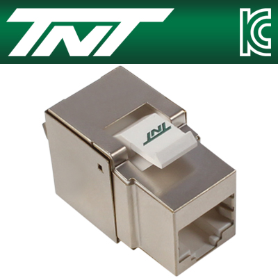 강원전자 TNT CAT.5E STP 스냅인 키스톤잭 모듈(90도) NM-TNT75