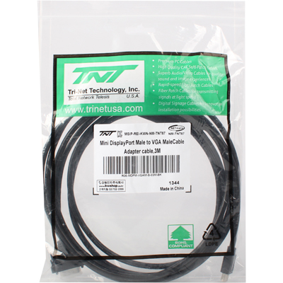 강원전자 TNT NM-TNT87 Mini DisplayPort to VGA 케이블 3m