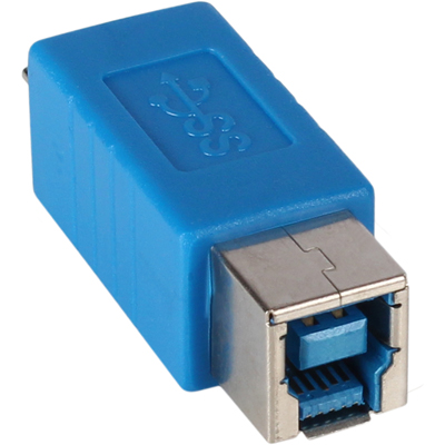 강원전자 넷메이트 USB3.0 BF/MicroB 젠더(블루) NM-UG304