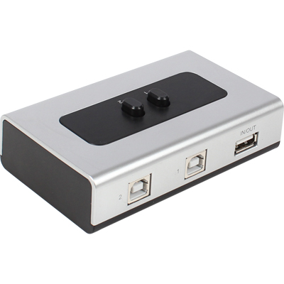 강원전자 넷메이트 USB2.0 2B:1A 수동선택기(벽걸이형) NM-US12