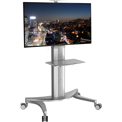 강원전자 넷메이트 NMA-LT221 TV/모니터 이동식 플로어 스탠드(32~65"/45kg)