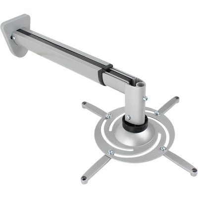 강원전자 넷메이트 멀티 프로젝터 벽면 고정형 알루미늄 거치대(mm110~325mm 장착 홀/10kg) NMA-VM05BL