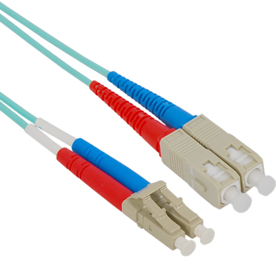강원전자 넷메이트 NMC-LS401M 10G 광점퍼코드 LC-SC-2C-멀티모드 1m