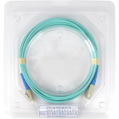 강원전자 넷메이트 10G 광점퍼코드 LC-SC-2C-멀티모드 50m NMC-LS450M