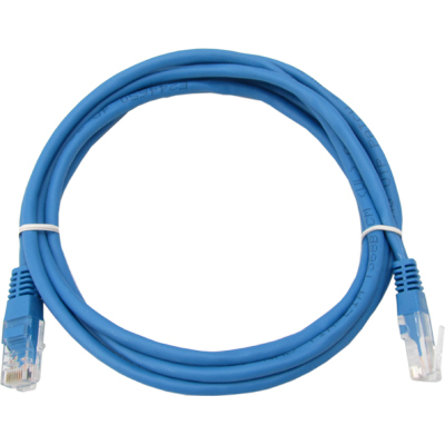 강원전자 넷메이트 CAT.5E UTP 다이렉트 케이블(블루) 2m NMC-U502BL