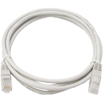 강원전자 넷메이트 CAT.5E UTP다이렉트 케이블(그레이) 2m NMC-U520G