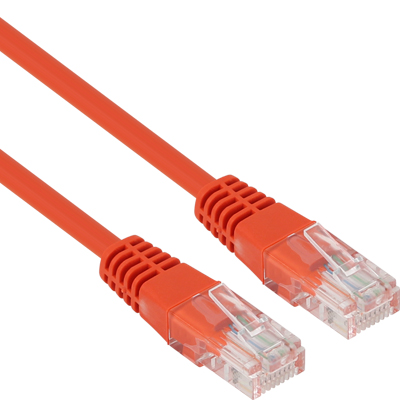 강원전자 넷메이트 CAT.5E UTP 다이렉트 케이블(오렌지) 20m NMC-U520OR