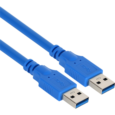 강원전자 넷메이트 NMC-UA310BLN USB3.0 AM-AM 케이블 1m (블루)