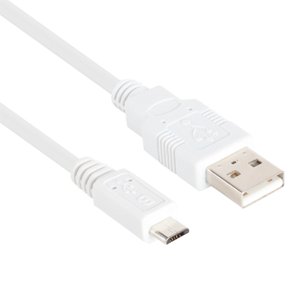 강원전자 넷메이트 NMC-UMB10W USB2.0 마이크로 5핀(Micro B) 케이블 1m (화이트)