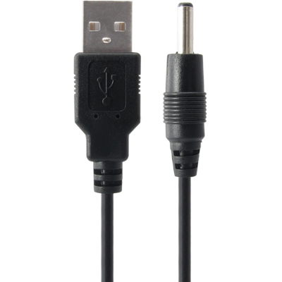 강원전자 넷메이트 NMC-UP14154 USB 전원 케이블 1.5m (3.5x1.4mm/24W/블랙)