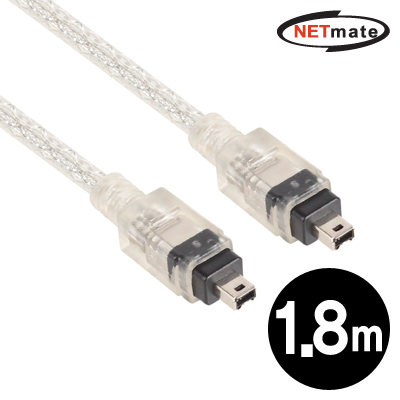 강원전자 넷메이트 IEEE1394 4-4 케이블 1.8m