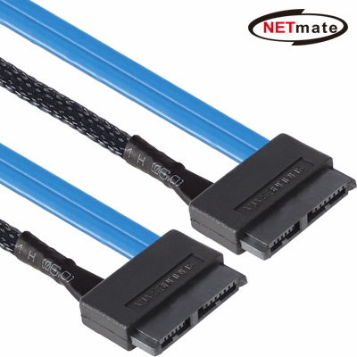 강원전자 넷메이트 Slimline SATA to Slimline SATA 케이블 1m NMP-SST10
