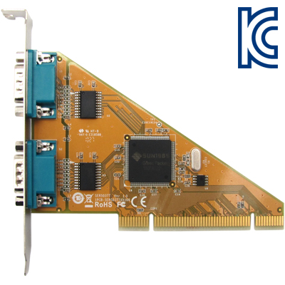 강원전자 넷메이트 NMS-S2 2포트 PCI 시리얼카드 (SUN) NMS-S2 NEW