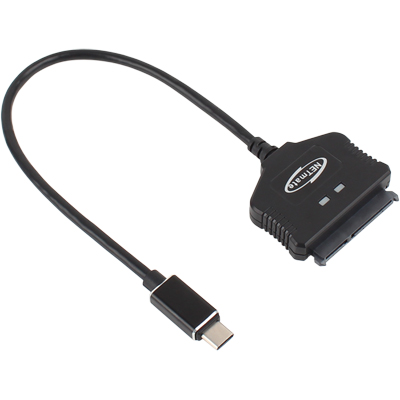 강원전자 넷메이트 USB3.1 Gen2 Type C to SATA3 컨버터(2.5/무전원) NMU-ST370