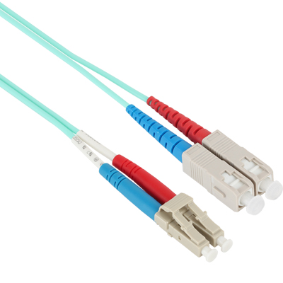 강원전자 PnK 10G 광점퍼코드 LC-SC-2C-멀티모드 10m P101A